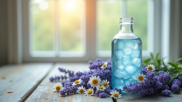 Apaiser et rafraîchir votre regard grâce à l'eau de bleuet